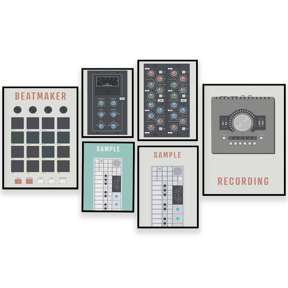 Poster del produttore musicale - Audio Music File recensione e prezzo
