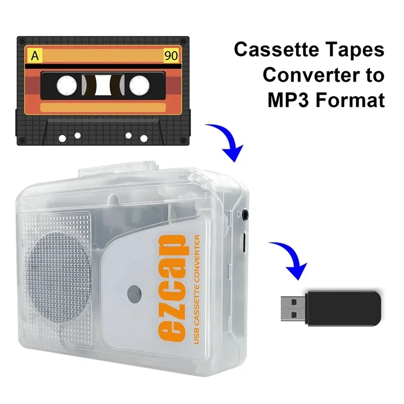 Ezcap 249 Lettore di cassette  - Audio Music File recensione e prezzo