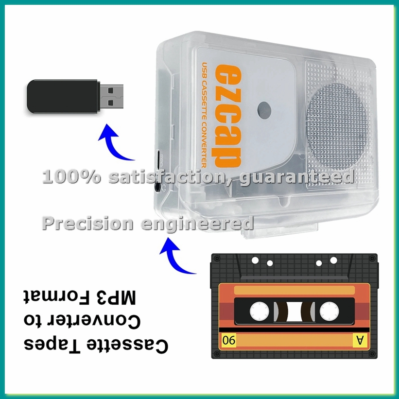 Lettore di Cassette USB, Conve - Audio Music File recensione e prezzo